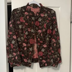 Amber Sun floral jacket size: M